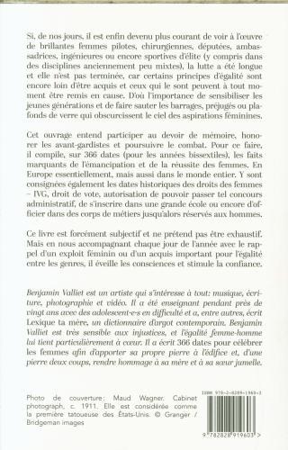 Image du produit 366 dates pour célébrer les femmes (Français, Viallet Benjamin, 2022)