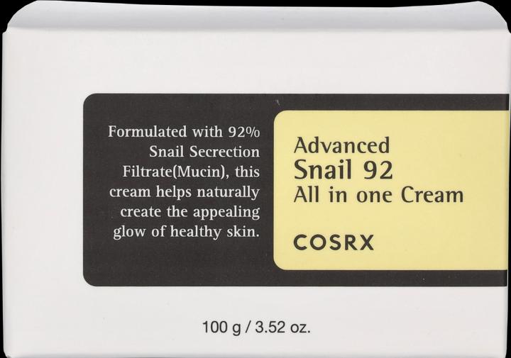Actual product image Cosrx Advanced Snail 92 All In One Cream (100 ml, 24h cream)