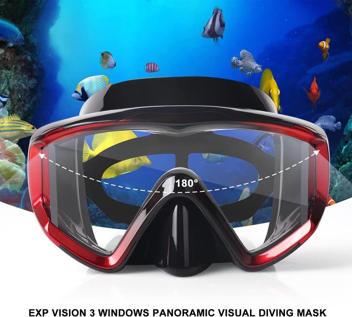 Actual product image EXP Vision HD Pano 3 diving goggles