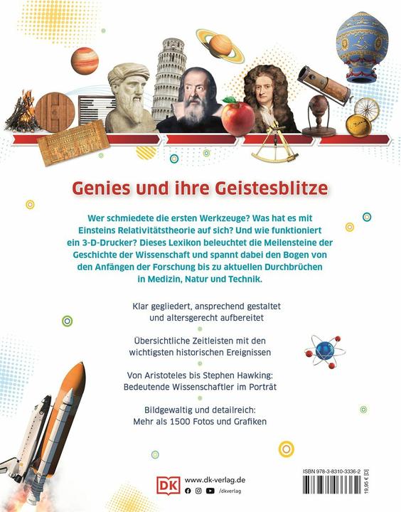 Produktbild Geniale Entdeckungen und Erfindungen (Deutsch, Philip Parker, Clive Gifford, Susan Kennedy, 2017)