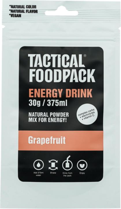 Actual product image Tactical Foodpack Energy Drink (Grapefruit, 1 x)