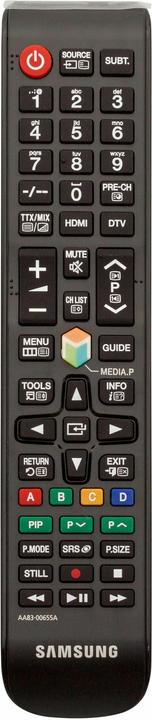 Actual product image Samsung AA83-00655A, TM-1260, original replacement remote control (Device-specific remote control)