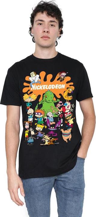 Immagine prodotto Nickelodeon Maglietta Gruppo Splat Uomo (S)
