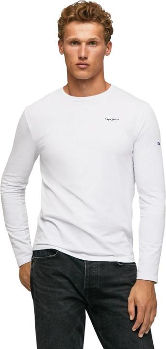 Actual product image Pepe Jeans Original Basic T-Shirt Long Sleeve White (L)