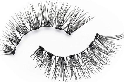 Actual product image Eylure Luxe Pro Magnetic No. 117 False Lashes Fluttery Light 1 Pair (Artificial eyelashes)