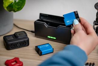 Produktbild Newell USB-C Dreikanal-Ladegerät für GoPro 5/6/7/8/9/10/11 (9, 11, GoPro 5)