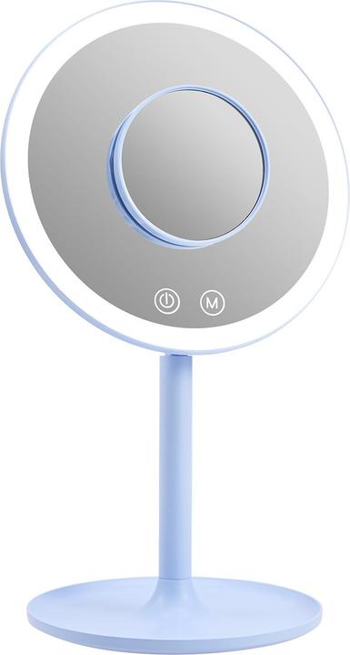 Produktbild Emke Kosmetikspiegel mit Beleuchtung, 1/3-facher Vergrößerung, 90° schwenkbar, Touch-Schalter und Memory-