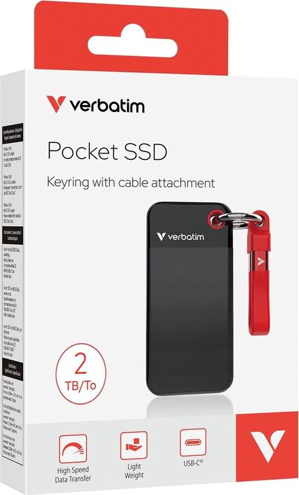 Produktbild Verbatim Pocket SSD (2000 GB)