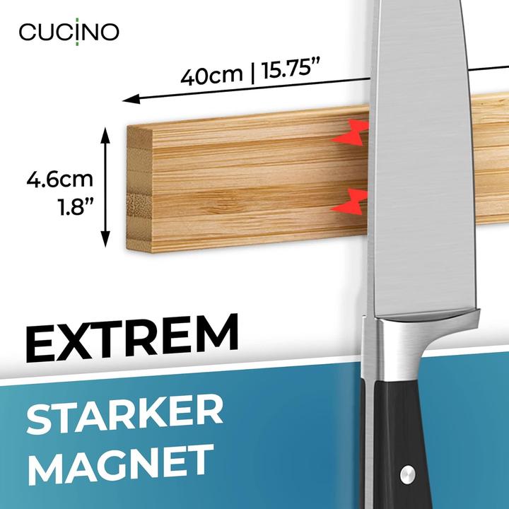 Produktbild Cucino Bambus Magnetmesserleiste
