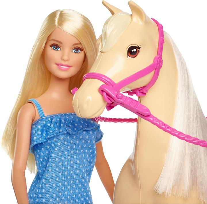 Image du produit Barbie cheval - Coffret Poupée Mannequin - 3 ans et +