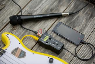 Actual product image Saramonic SmartRig + UC audio adapter with USB-C connector - two channels