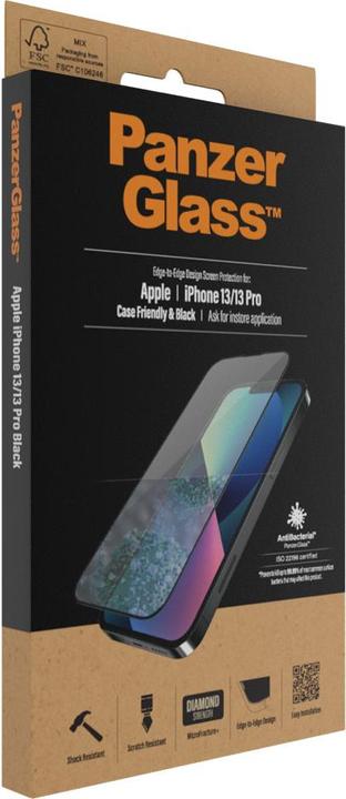 Produktbild PanzerGlass Displayschutzfolie (1 Stück, Apple iPhone 13)