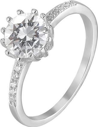 Image du produit Beneto Bague en argent avec cristaux AGG206 - Circuit : 60 mm (60)