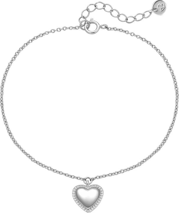 Image du produit Glanzstücke München Bracelet Femme Coeur Argent Sterling - 34486 (17 cm, Argent Sterling)