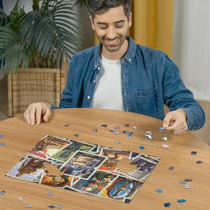 Immagine prodotto Ravensburger Puzzle 12000216 - Alla ricerca del bambino - Puzzle di Star Wars Mandalorian da 500 pezzi (500 pezzi)