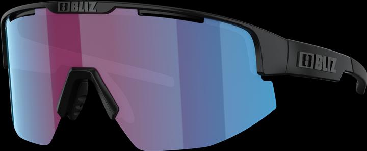 Actual product image Bliz Matrix Nano Optic Nordic Light (Matt Black, Violet w Blue Multi)