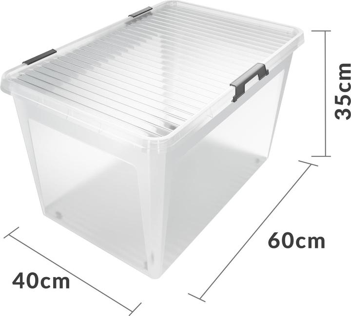 Immagine prodotto Deuba Scatola portaoggetti (60 x 40 x 35 cm, 24 l)