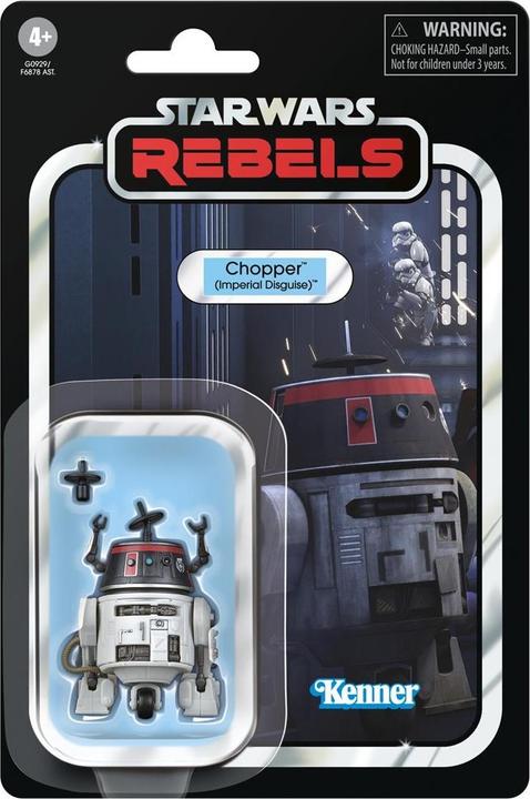 Actual product image Hasbro Star Wars: Rebels Vintage Collection action figure Chopper (Imperial Disguise) 6 cm