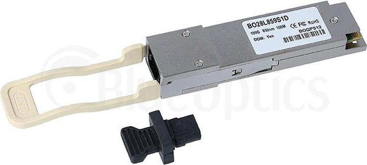 Actual product image BlueOptics HPE JL274A X150 Compatible QSFP28 BO28L859S1D
