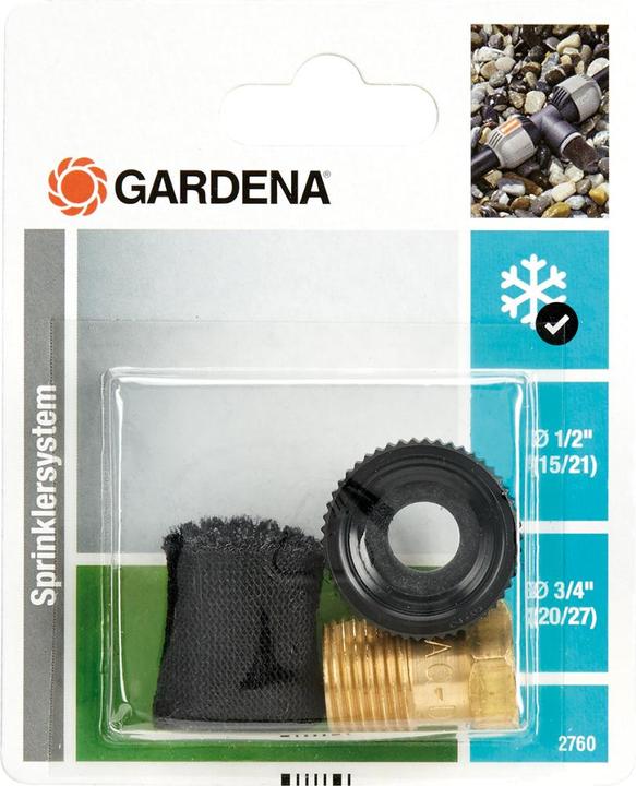 Actual product image Gardena drain valve (19 mm)
