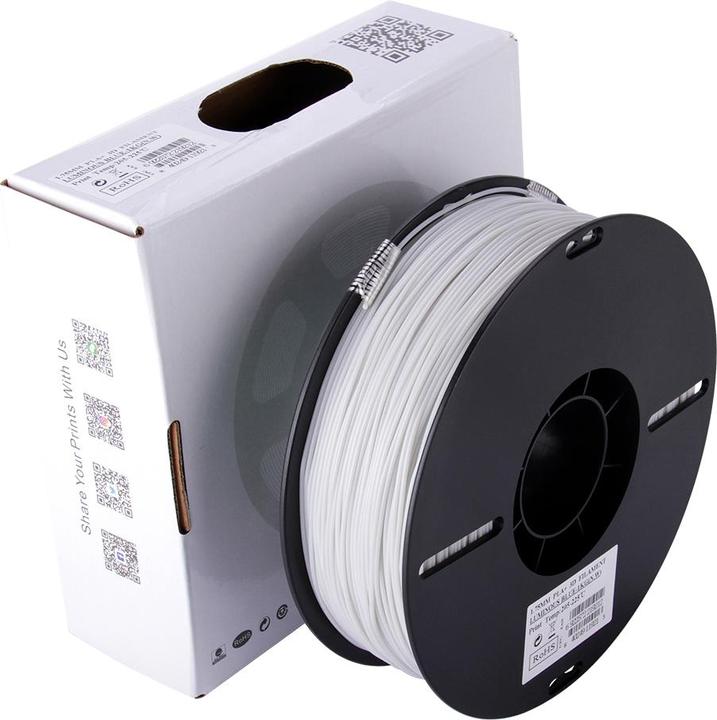 eSUN Filament PLA Glow Bleu vif 1.75mm 1Kg (PLA+ LECTURE, 1.75 mm, 1000 g, Bleu)