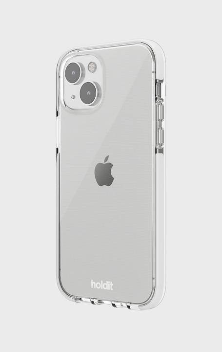Actual product image Holdit Back Cover Seethru iPhone 14 White (Apple iPhone 14)