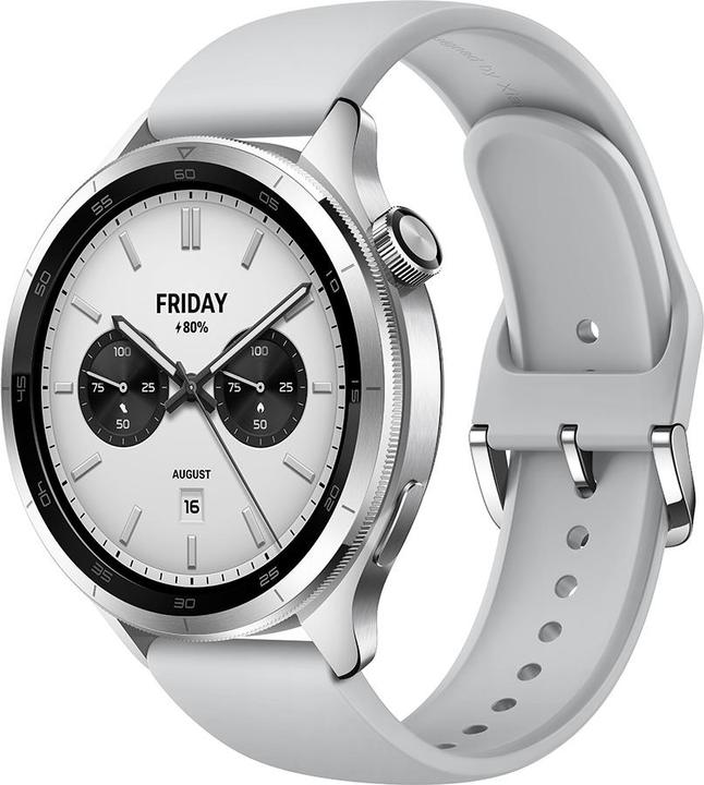 Actual product image Xiaomi Strap Watch S4 Bezel | Silver