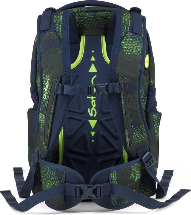 Actual product image Satch Schulrucksack Sleek Infra Green (24 l)