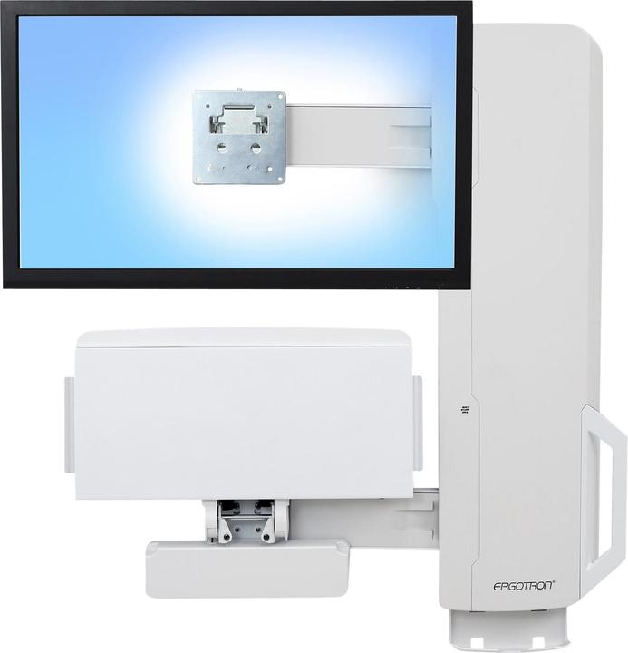 Ergotron Sit-Stand Vertical Lift, High Traffic Area - Mounting Kit (Wall Mount, Handg (Wall, 24.02")