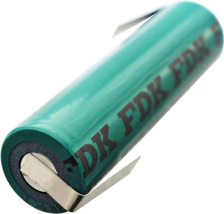 FDK Akku HR-4/3FAU mit Lötfahne Z-Form (1 pz., 4500 mAh, Batteria + Caricabatterie)