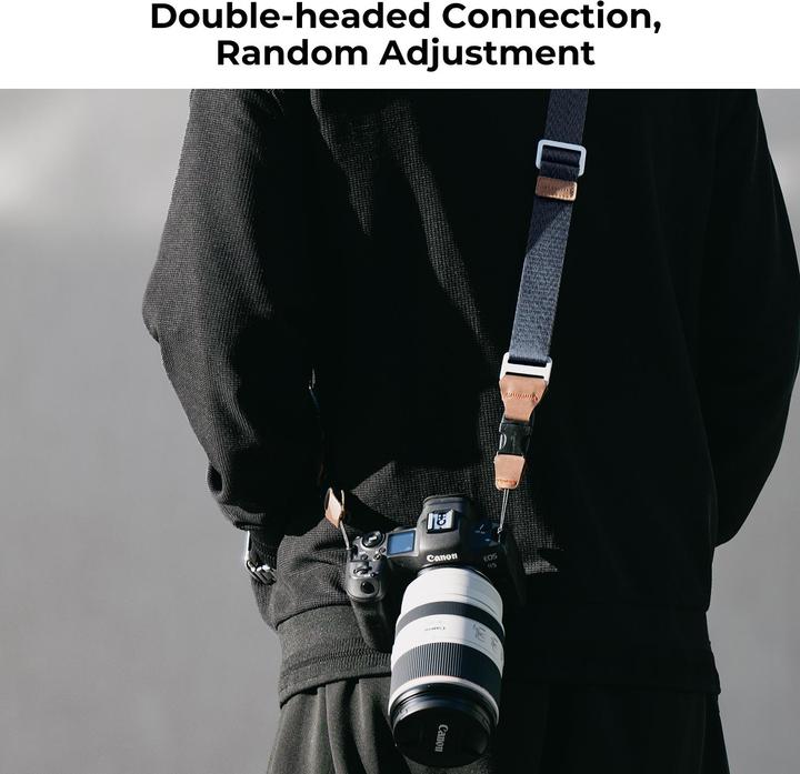 Actual product image K&F Concept 32mm WidthNeck Strap Urban Wander 01 (Blue) (Neck belt)