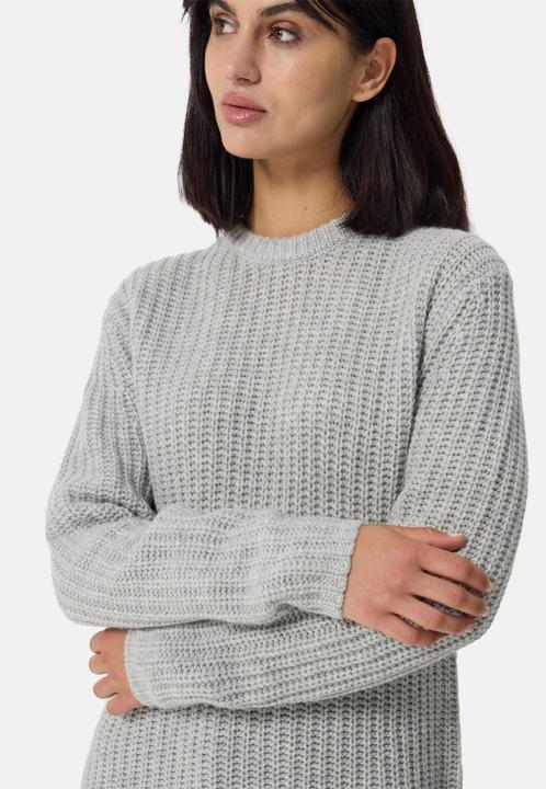 Immagine prodotto Cash-Mere Grobgestrickter Wolle Kaschmir Rundhals Pullover (XS)