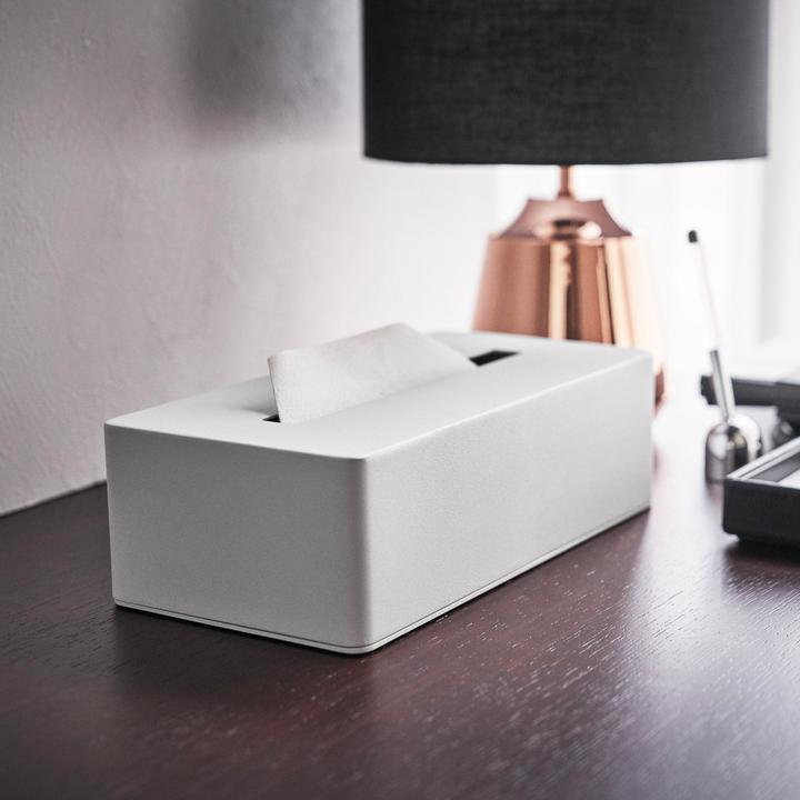 Actual product image Yamazaki TOWER tissue box
