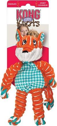 Actual product image KONG Floppy knot fox (Plush toy dog)