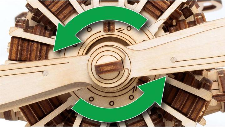 Produktbild Eco Wood Art Flugzeug