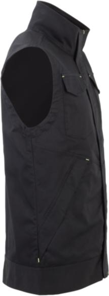 Actual product image Planam Stretchline waistcoat black size XS (XS)