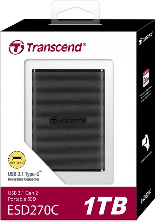 Image du produit Transcend ESD270C (1000 Go)