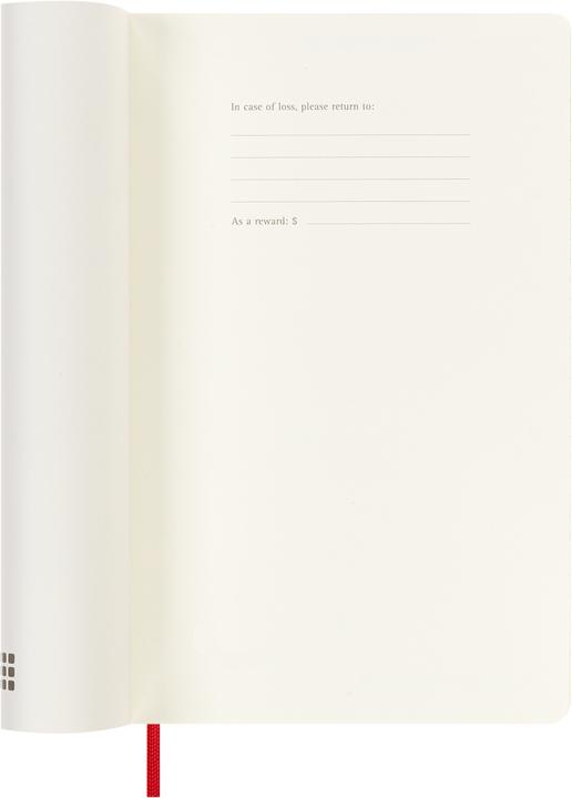 Actual product image Moleskine WONK 25/26 LG SC Scha.Rot (13 x 21 cm, English)