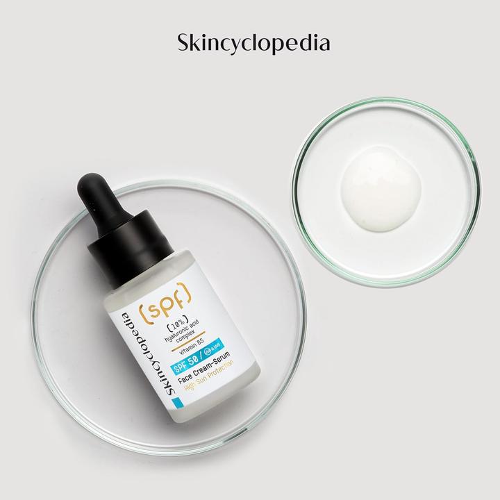 Actual product image Skincyclopedia Cream-Serum with Hyaluron (30 ml)
