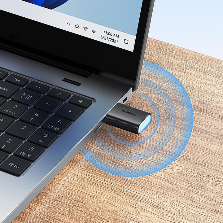 Produktbild Baseus BS-OH170 650 Mbit/s 5 GHz USB-Netzwerkkarte – Schwarz