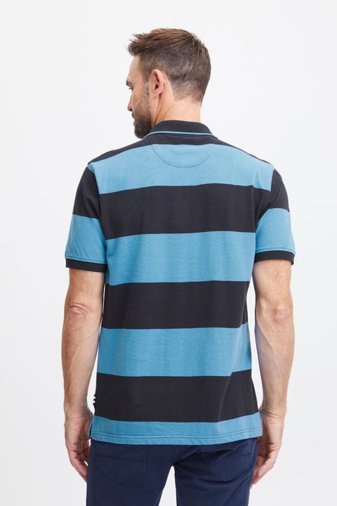 Produktbild FQ1924 FQPeter stripe polo shirt w badge 21900639 (XXL)