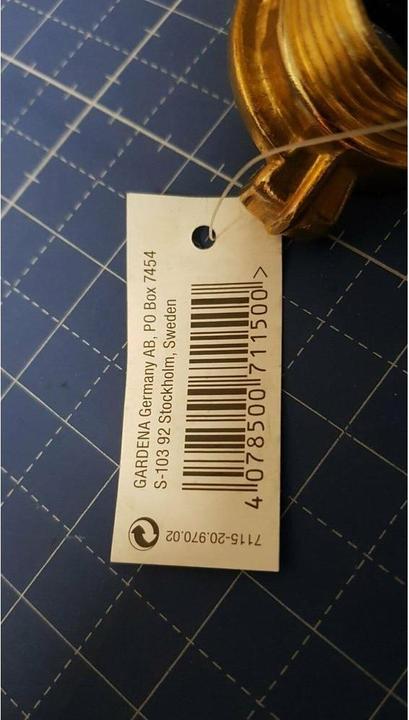 Produktbild Gardena Schnellkupplungs-Gewindestück mit Aussengewinde (Schlauchkupplung, 101.60 mm)