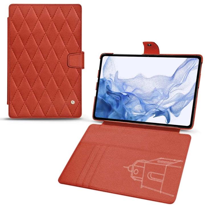 Actual product image Noreve Leather wallet with horizontal flap (Galaxy Tab S8 Ultra)