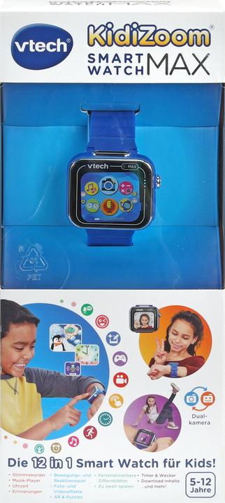 Actual product image VTech KidiZoom Smartwatch MAX bleue