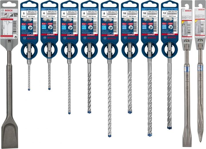 Productafbeelding Bosch Professional GBH 2-26 F Hamerboormachine incl. EXPERT accessoires + koffer (Elektrische stroom)