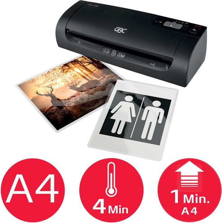 Image du produit GBC Laminiersystem Fusion 1000L A4 (75 µm, A4)