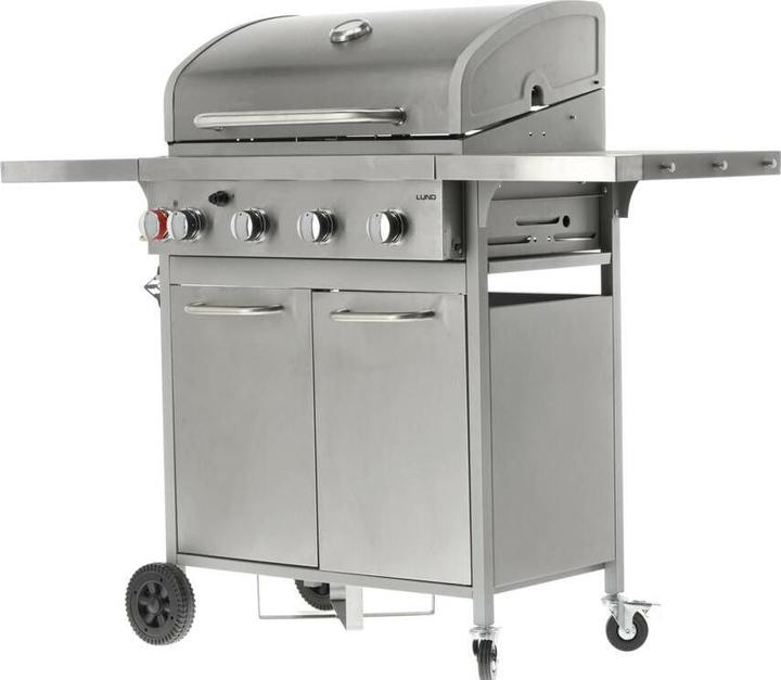 Actual product image Vorel Lund Grill Gazowy 4+1 żeliwny Ruszt 16kw (16 kW)