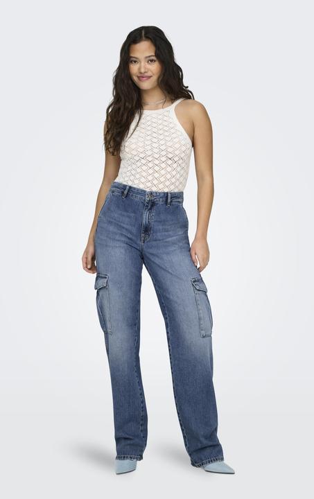 Immagine prodotto Only Taglio dritto Vita alta Jeans dalla vestibilità dritta (W28/L32)