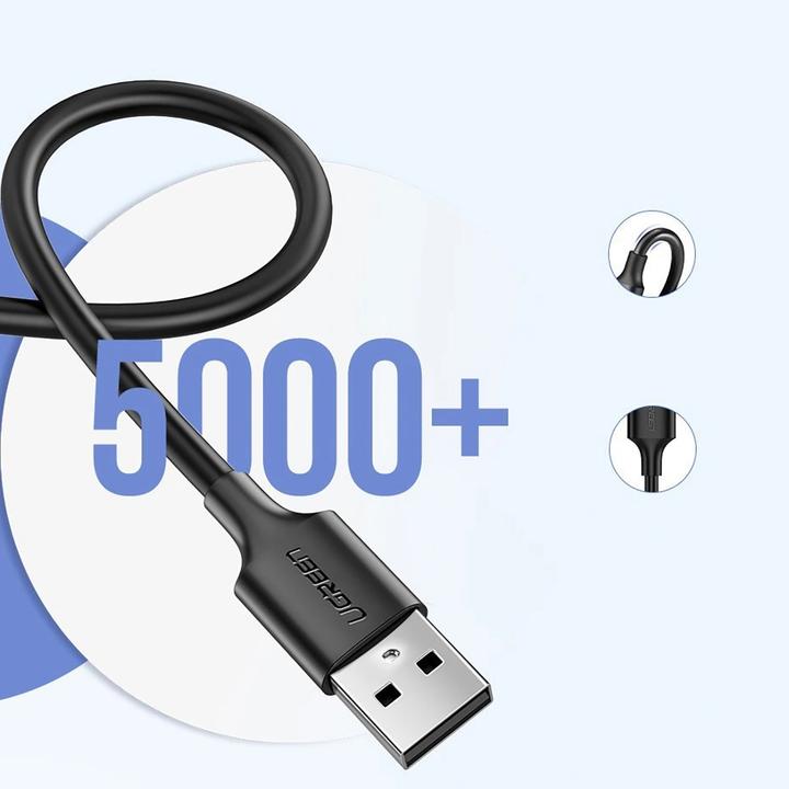 Actual product image Ugreen USB A – USB micro B (0.25 m, USB 3.0)
