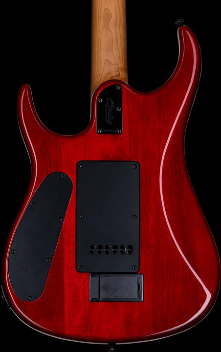 Image du produit Guitare électrique, JP150, DiMarzio, Blood Orange Burst, Sac (Guitare électrique, Acier inoxydable, ébène, Top en érable fendu)